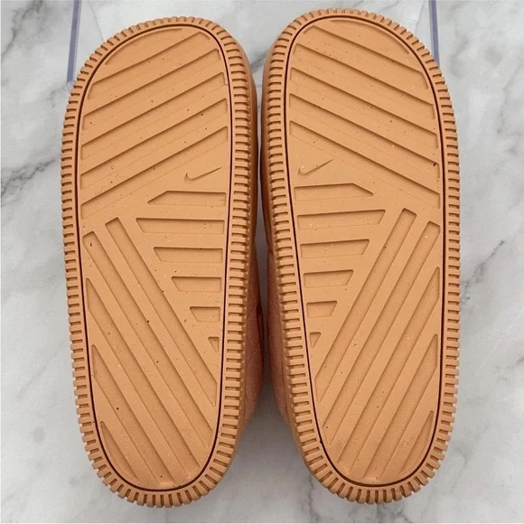 Nike Calm SE Sandals Womens 8 Apricot Agate Quilted Strap HJ9000-800 NWOB - Picture 14 of 14